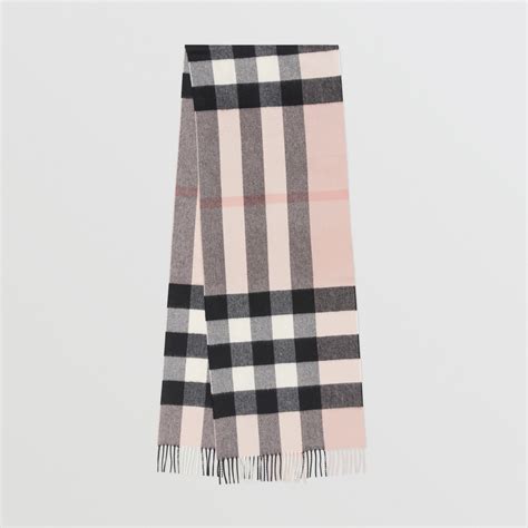 burberry ash rose cashmere scarf|burberry cashmere check scarf price.